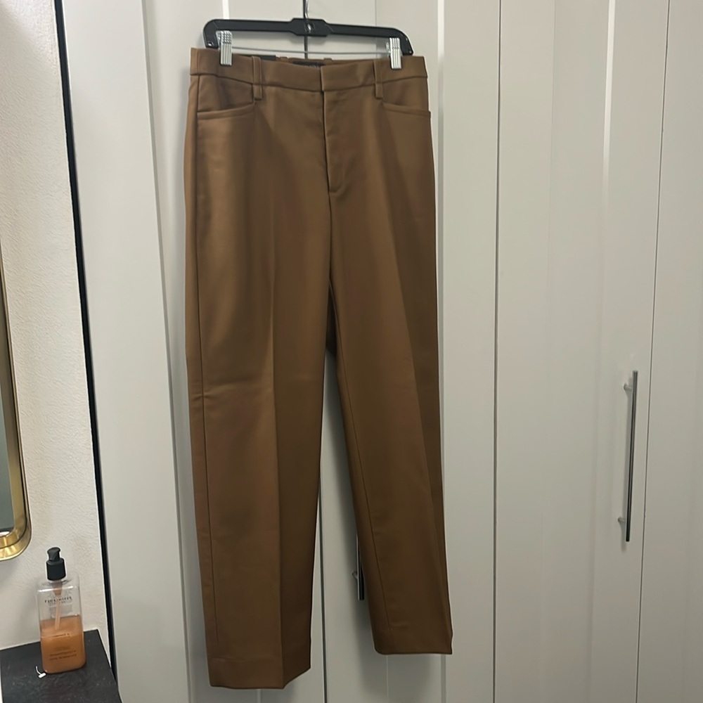 Banana Republic Lido Straight 100% Wool Trouser Sz 8 NWT